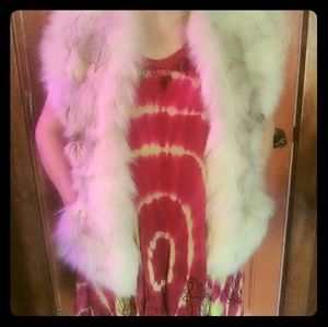 Real Rabbit Fur Vest